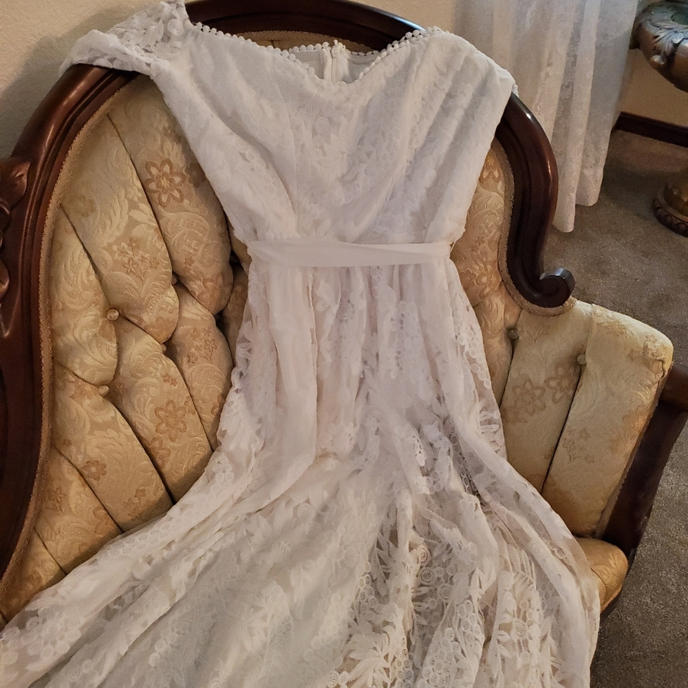 Wedding dress.